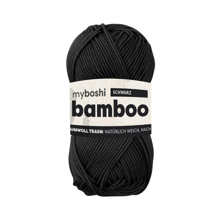 myboshi Bamboo, Farbe Schwarz – Bambus und Baumwolle bei Lieblingsgarn