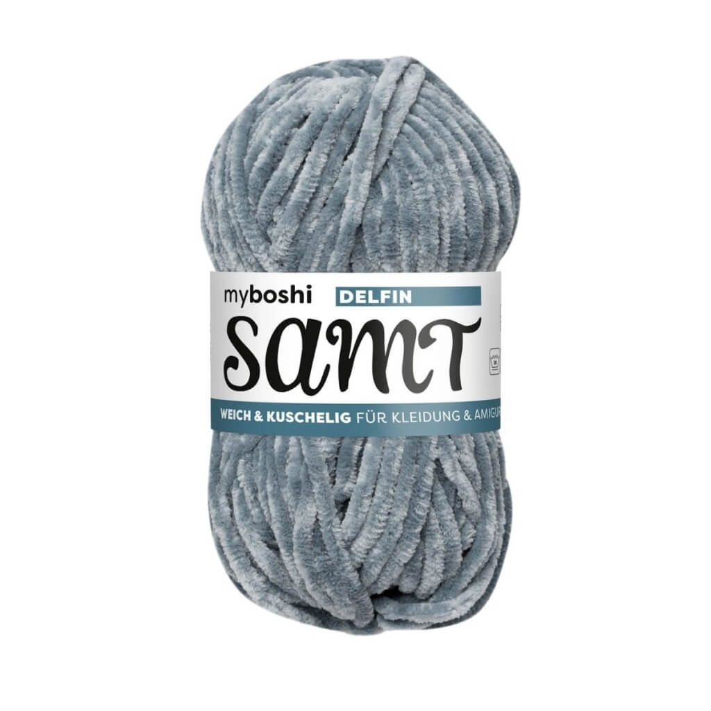 myboshi Samt, Farbe Delfin – Synthetik bei Lieblingsgarn