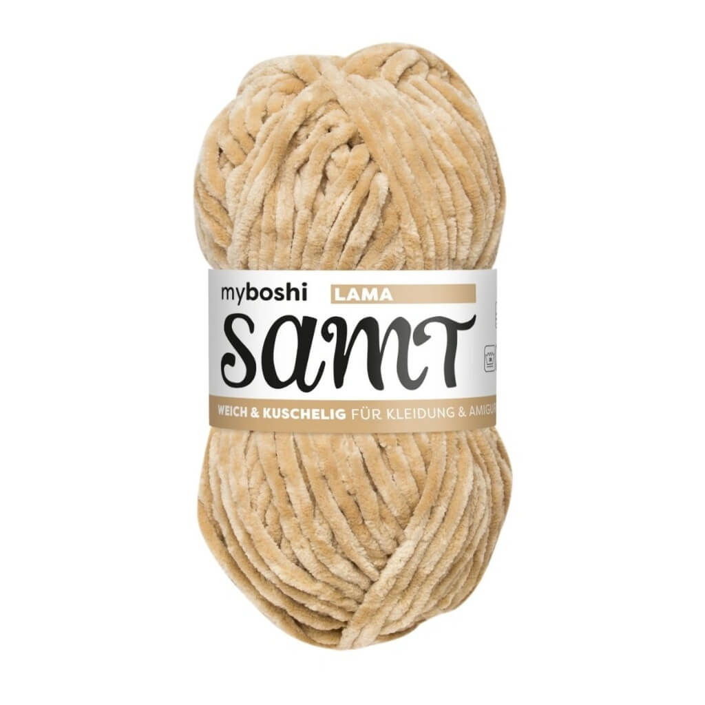 myboshi Samt, Farbe Lama – Synthetik bei Lieblingsgarn
