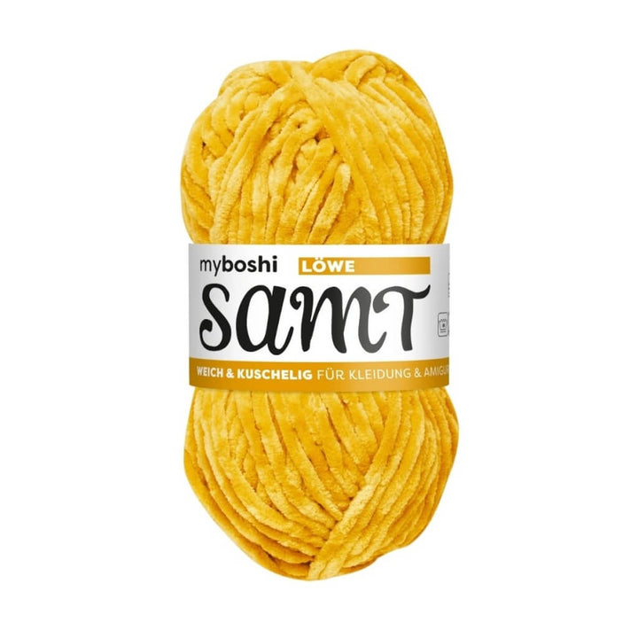 myboshi Samt, Farbe Löwe – Synthetik bei Lieblingsgarn