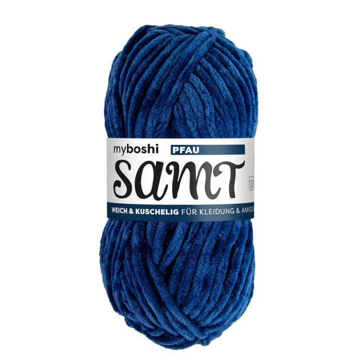 myboshi Samt, Farbe Pfau – Synthetik bei Lieblingsgarn
