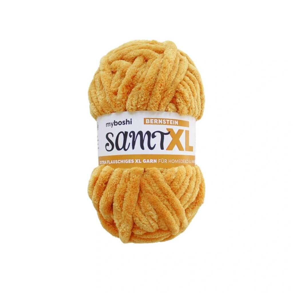 myboshi Samt XL, Farbe Bernstein – Synthetik bei Lieblingsgarn