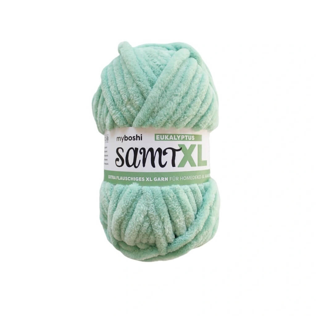 myboshi Samt XL, Farbe Eukalyptus – Synthetik bei Lieblingsgarn