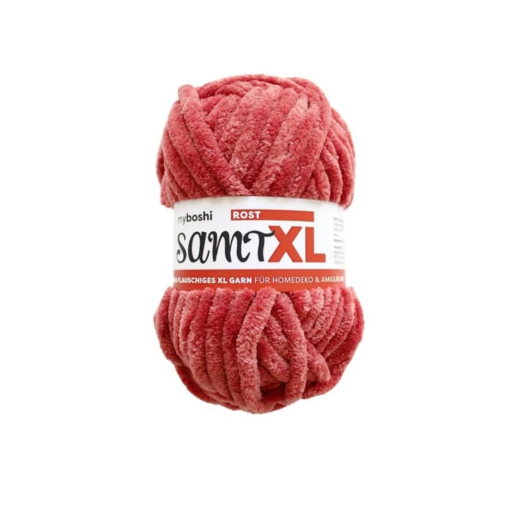 myboshi Samt XL, Farbe Rost – Synthetik bei Lieblingsgarn