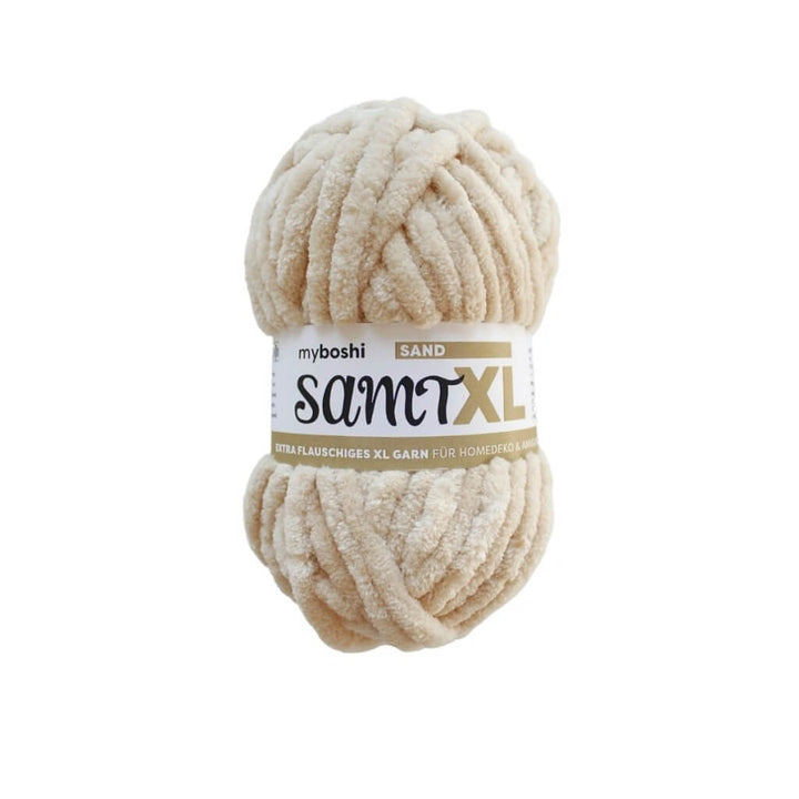 myboshi Samt XL, Farbe Sand – Synthetik bei Lieblingsgarn