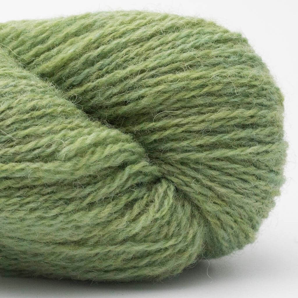 BC Garn Bio Shetland GOTS, Farbe 11 Lindgrün – Schurwolle bei Lieblingsgarn