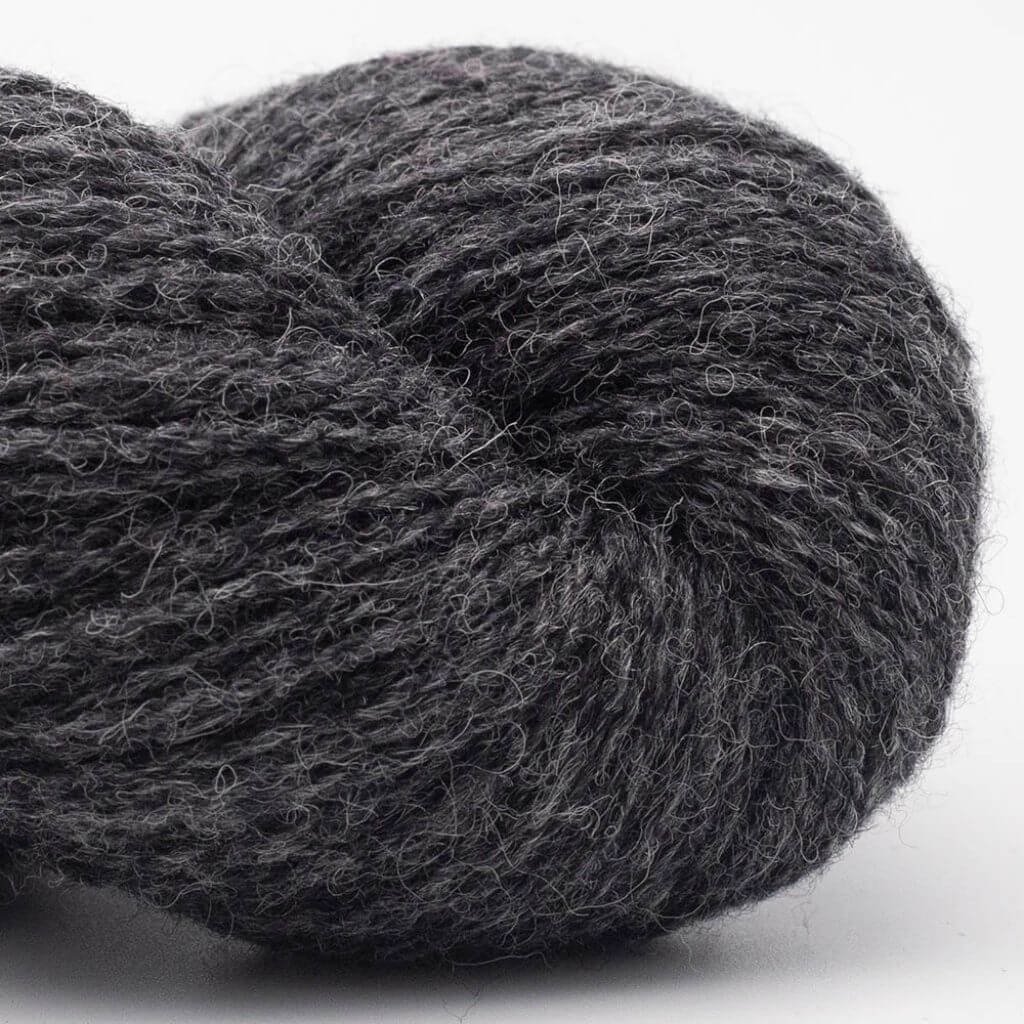 BC Garn Bio Shetland GOTS, Farbe 43 Dunkelgrau – Schurwolle bei Lieblingsgarn