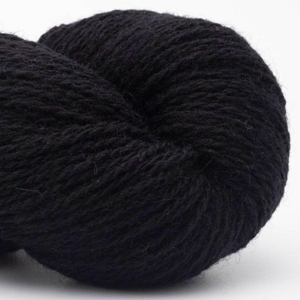 BC Garn Bio Shetland GOTS, Farbe 46 Schwarz – Schurwolle bei Lieblingsgarn