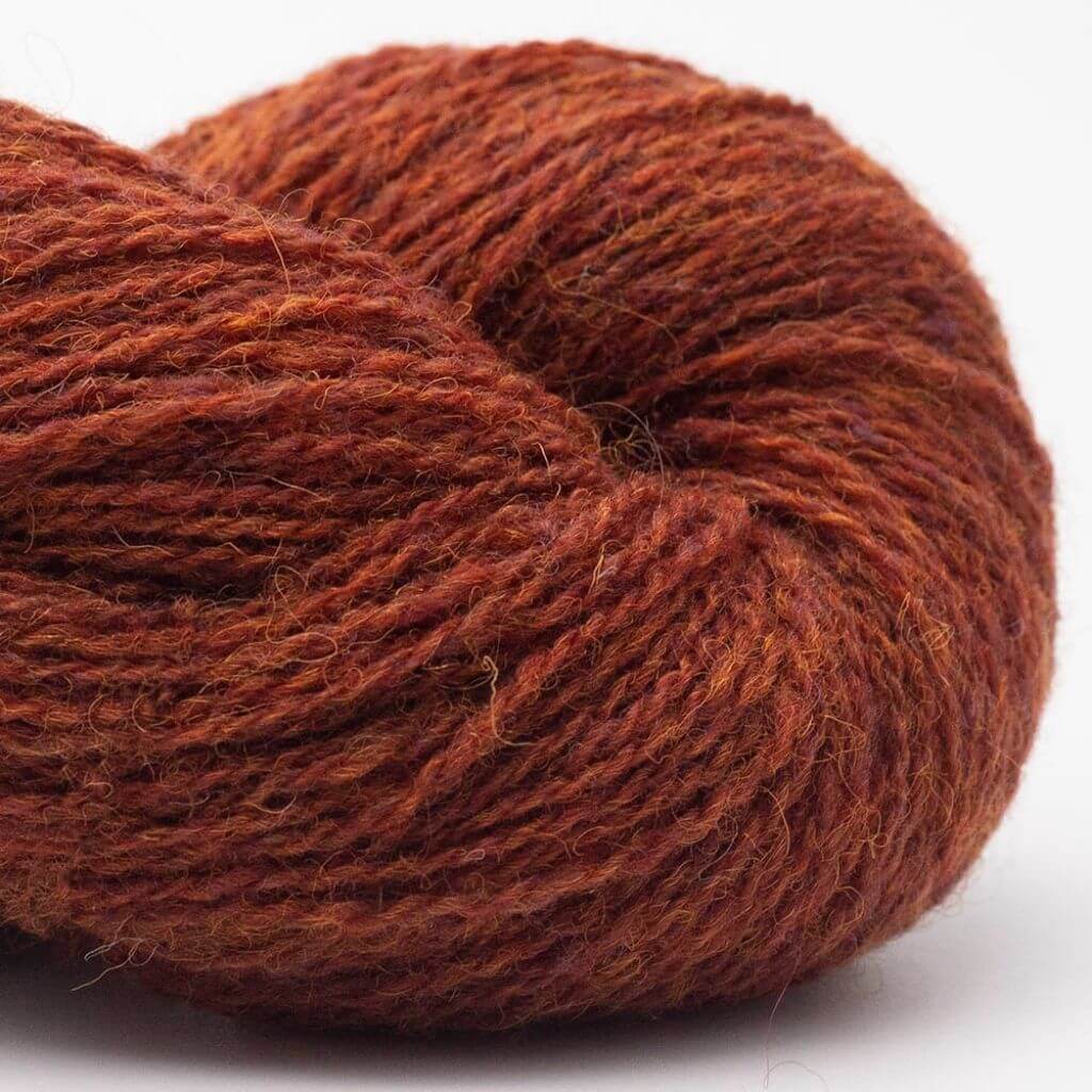 BC Garn Bio Shetland GOTS, Farbe 53 Terracotta – Schurwolle bei Lieblingsgarn