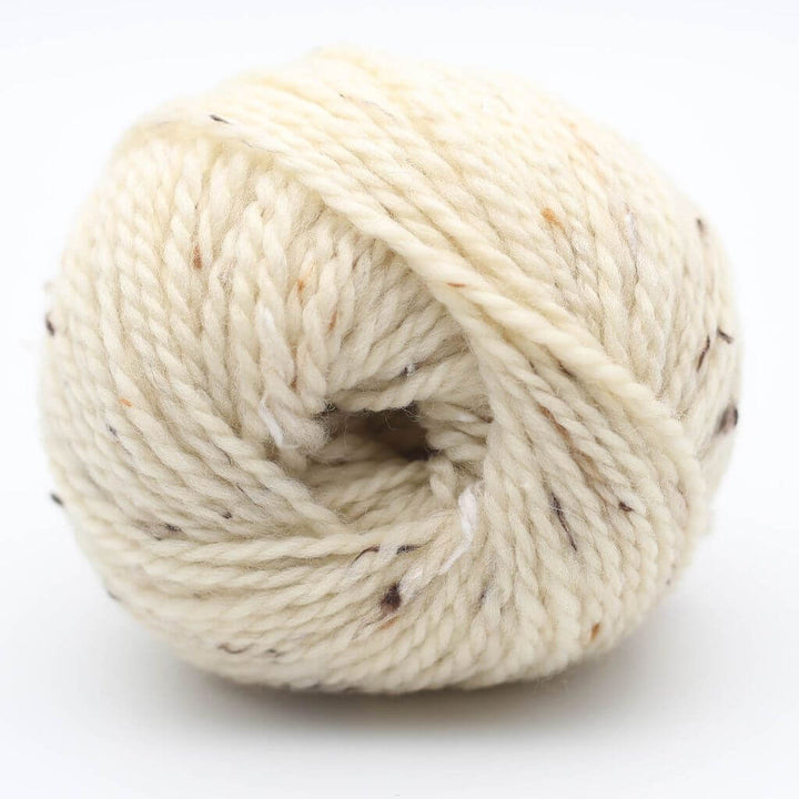 BC Garn Hamelton Tweed 1 GOTS, Farbe 2 Naturweiß – Schurwolle bei Lieblingsgarn