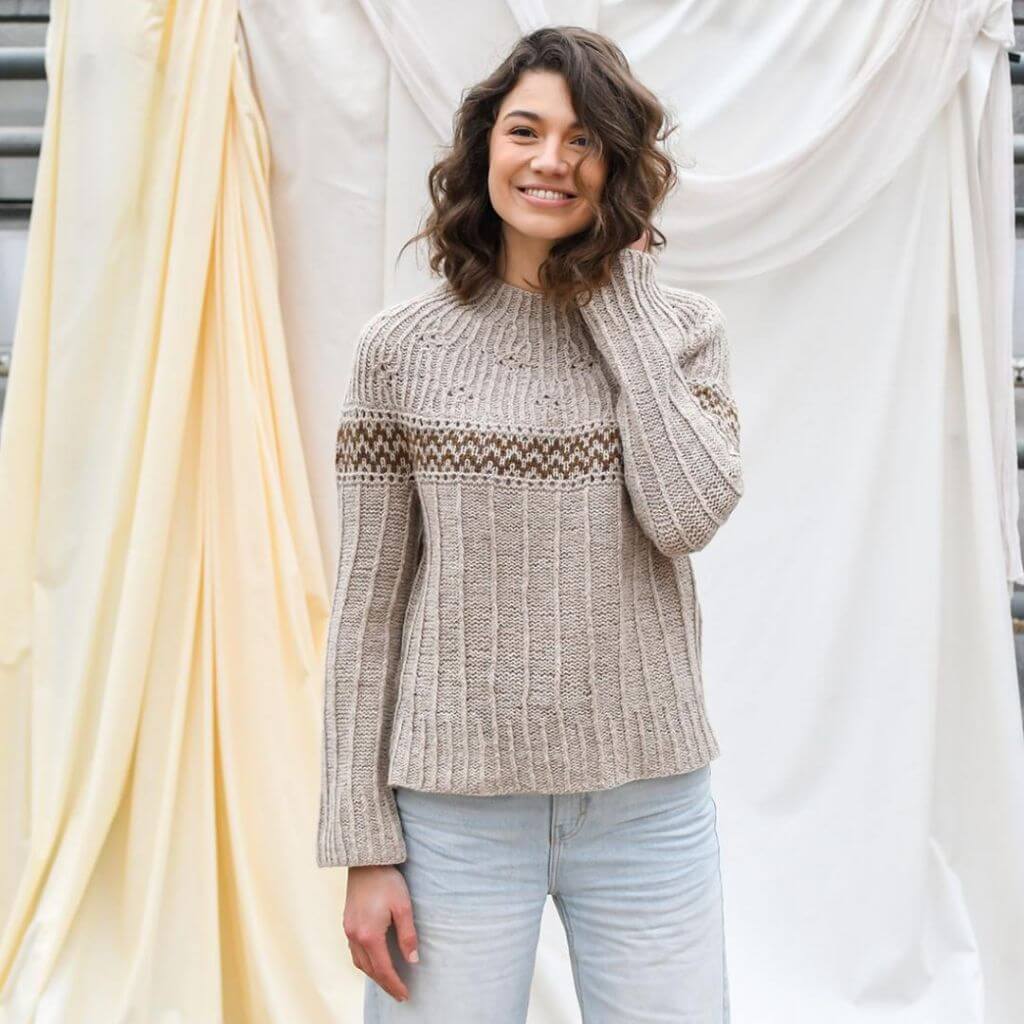 BC Garn Pullover Jonna Strickanleitung - BC Garn bei bei bei bei Lieblingsgarn