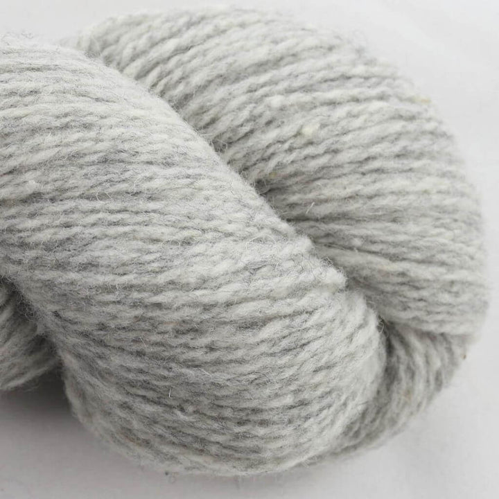 BC Garn Loch Lomond GOTS, Farbe 6 Silber – Schurwolle bei Lieblingsgarn