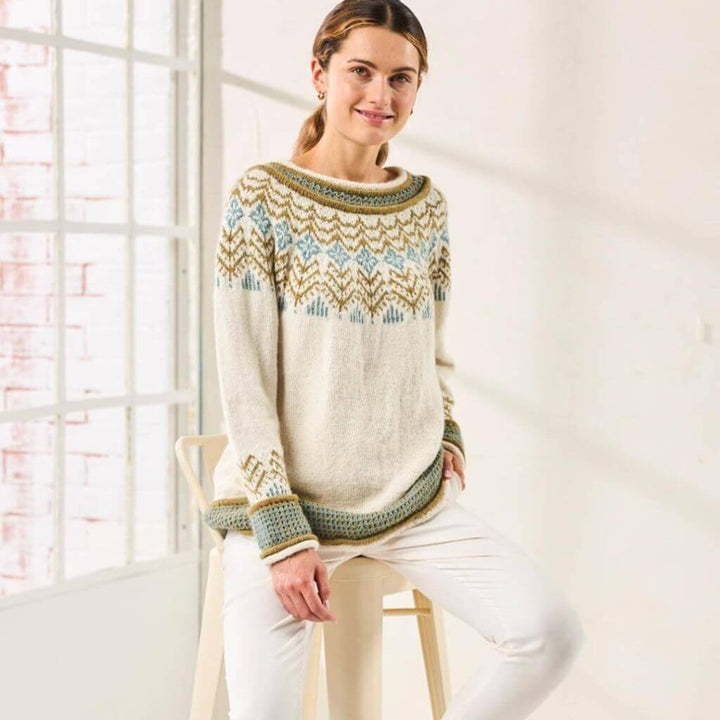 BC Garn Pullover Solveig Strickanleitung - BC Garn bei bei bei bei Lieblingsgarn