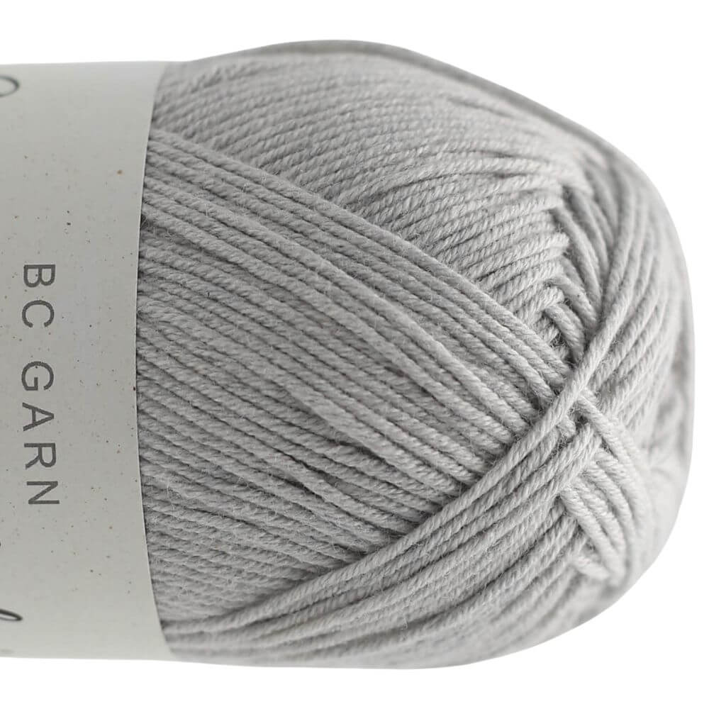 BC Garn Summer in Kashmir GOTS, Farbe 19 Blassgrau – Baumwolle und Kaschmir bei Lieblingsgarn