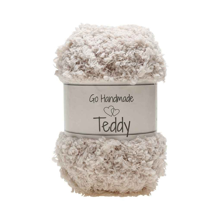 Go Handmade Yarn Teddy, Farbe Beige – Synthetik bei Lieblingsgarn