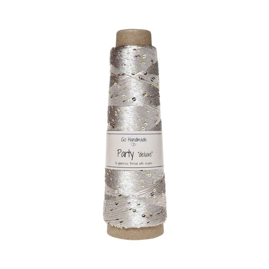 Go Handmade Yarn Party deluxe, Farbe Beige – Synthetik bei Lieblingsgarn