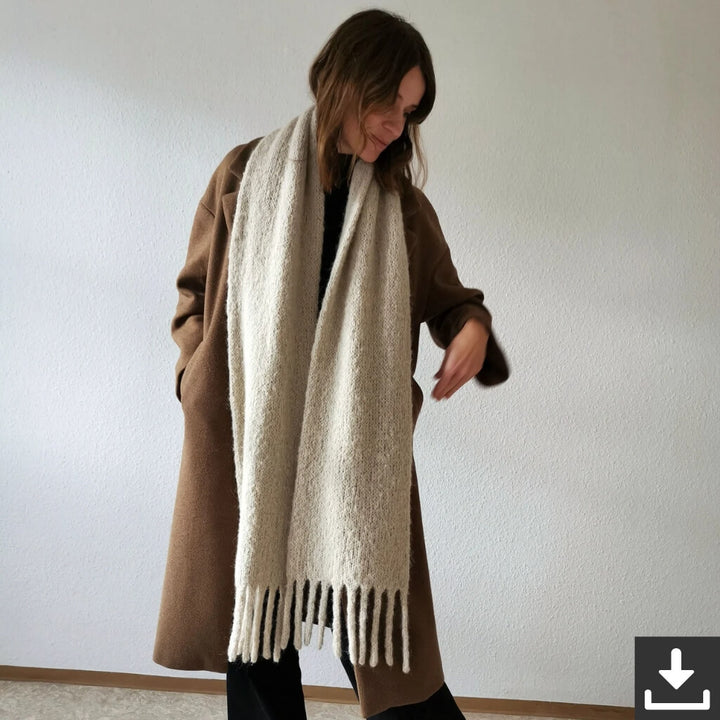 Paulastrickt Berlin Scarf Strickanleitung - Paulastrickt (PDF) bei bei bei bei bei bei bei bei Lieblingsgarn