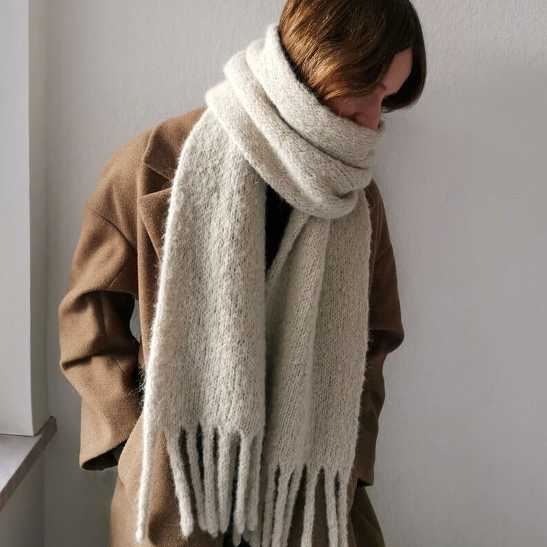 Paulastrickt Pattern Berlin Scarf Strickanleitung - Paulastrickt (PDF) bei bei bei bei bei bei bei bei Lieblingsgarn
