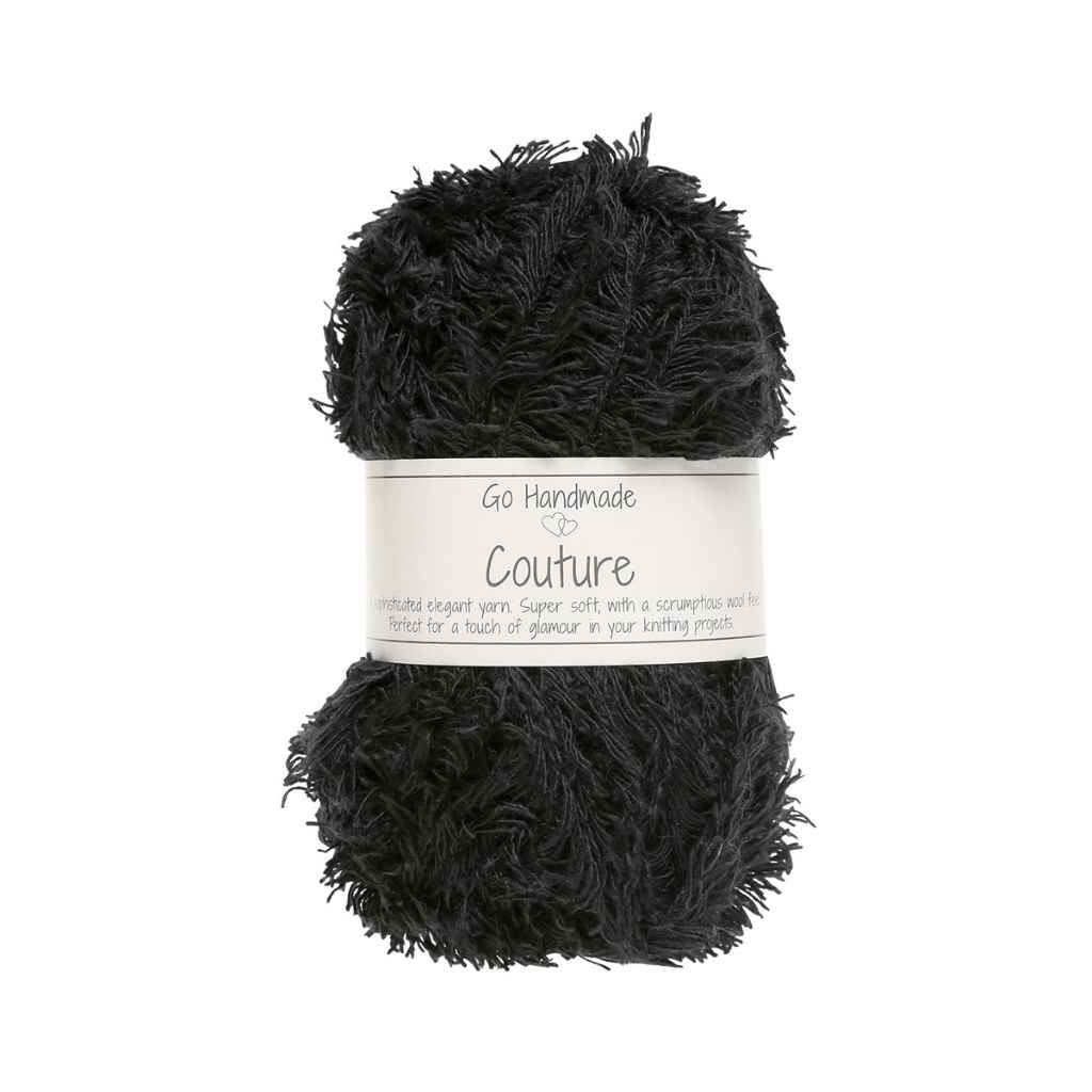 Go Handmade Yarn Couture, Farbe Black – Synthetik bei Lieblingsgarn