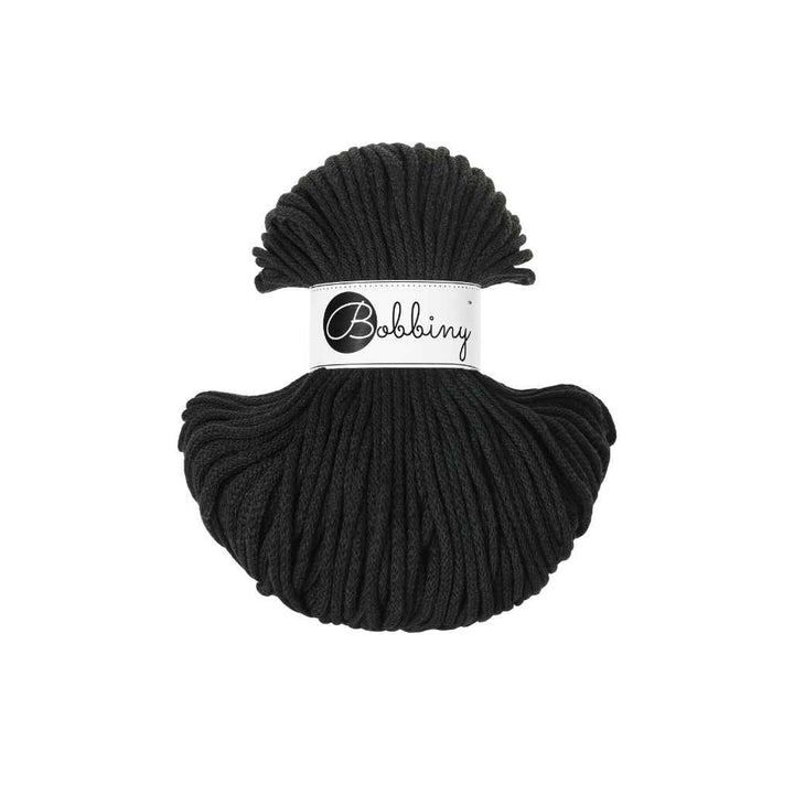 Bobbiny Classic Kordel 4mm x 100m, Farbe Black bei Lieblingsgarn