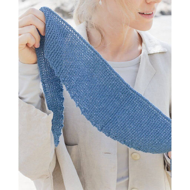 Drops Design Pattern Blueberry Hill Scarf Strickset - Drops (PDF) bei bei bei bei bei bei bei bei Lieblingsgarn