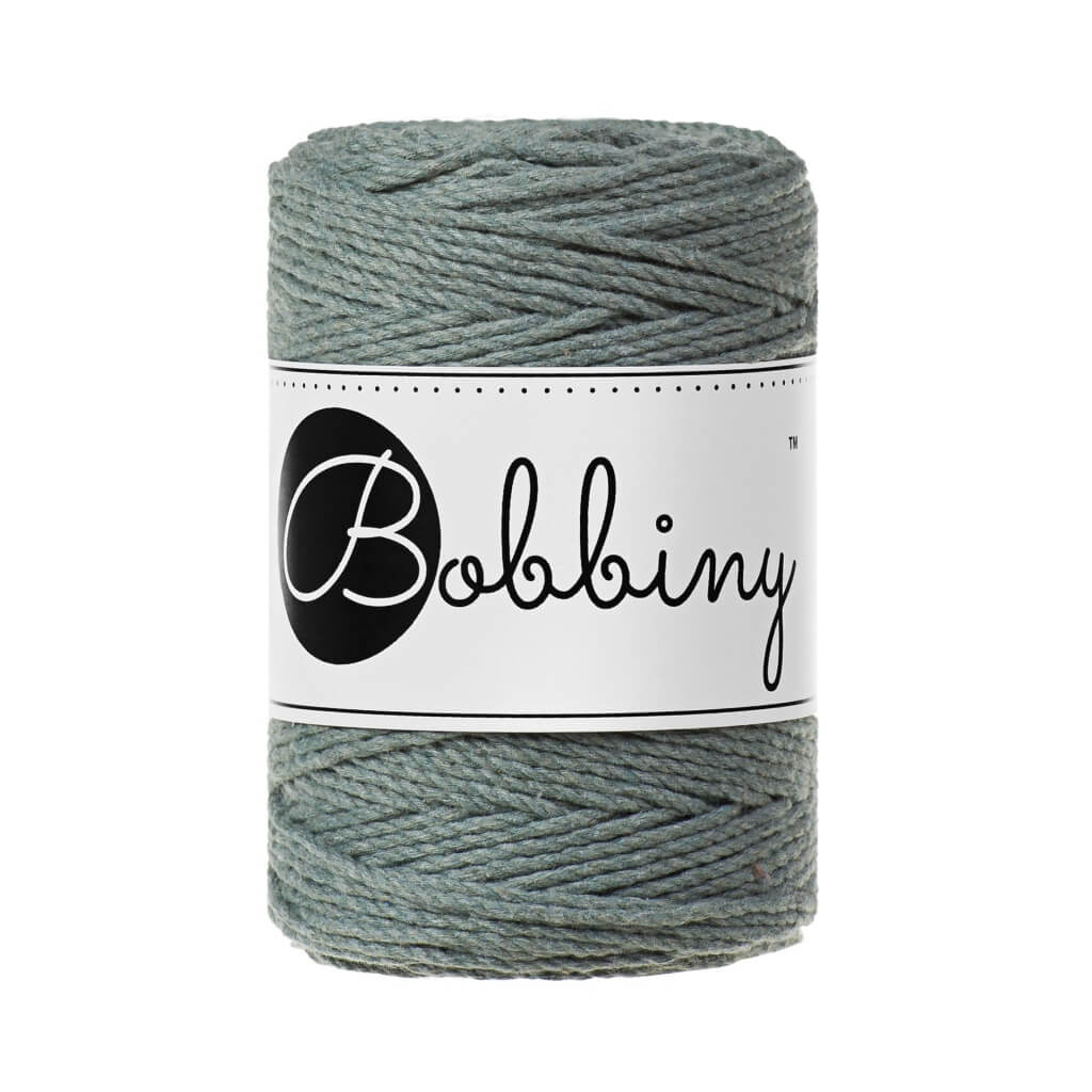 Bobbiny Makramee Garn 1,5 mm x 100 m gedreht, Farbe Laurel – Baumwolle bei Lieblingsgarn