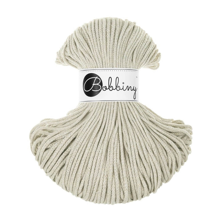 Bobbiny Makramee Pale Olive Bobbiny Kordel Junior 3mm x 100 m Lieblingsgarn