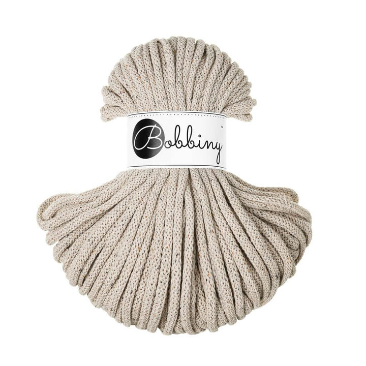Bobbiny Premium Kordel 5mm x 100 Meter, Farbe Leopard – Baumwolle bei Lieblingsgarn