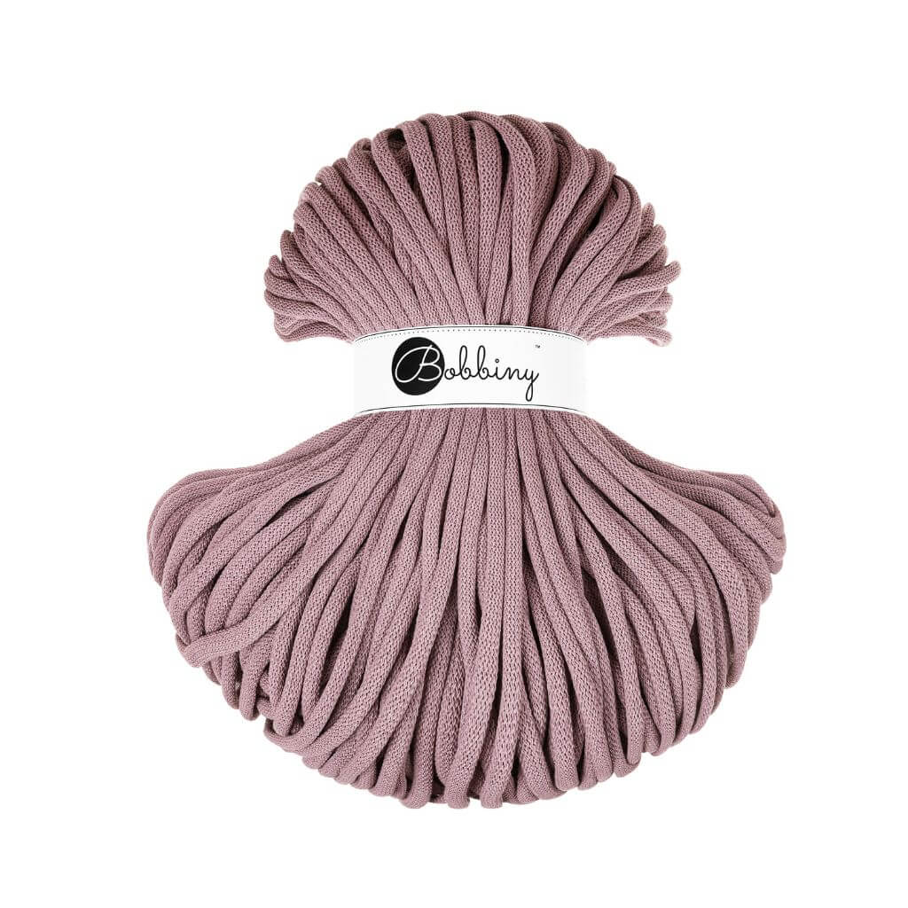 Bobbiny Mauve Bobbiny 9mm Jumbo Kordel Lieblingsgarn