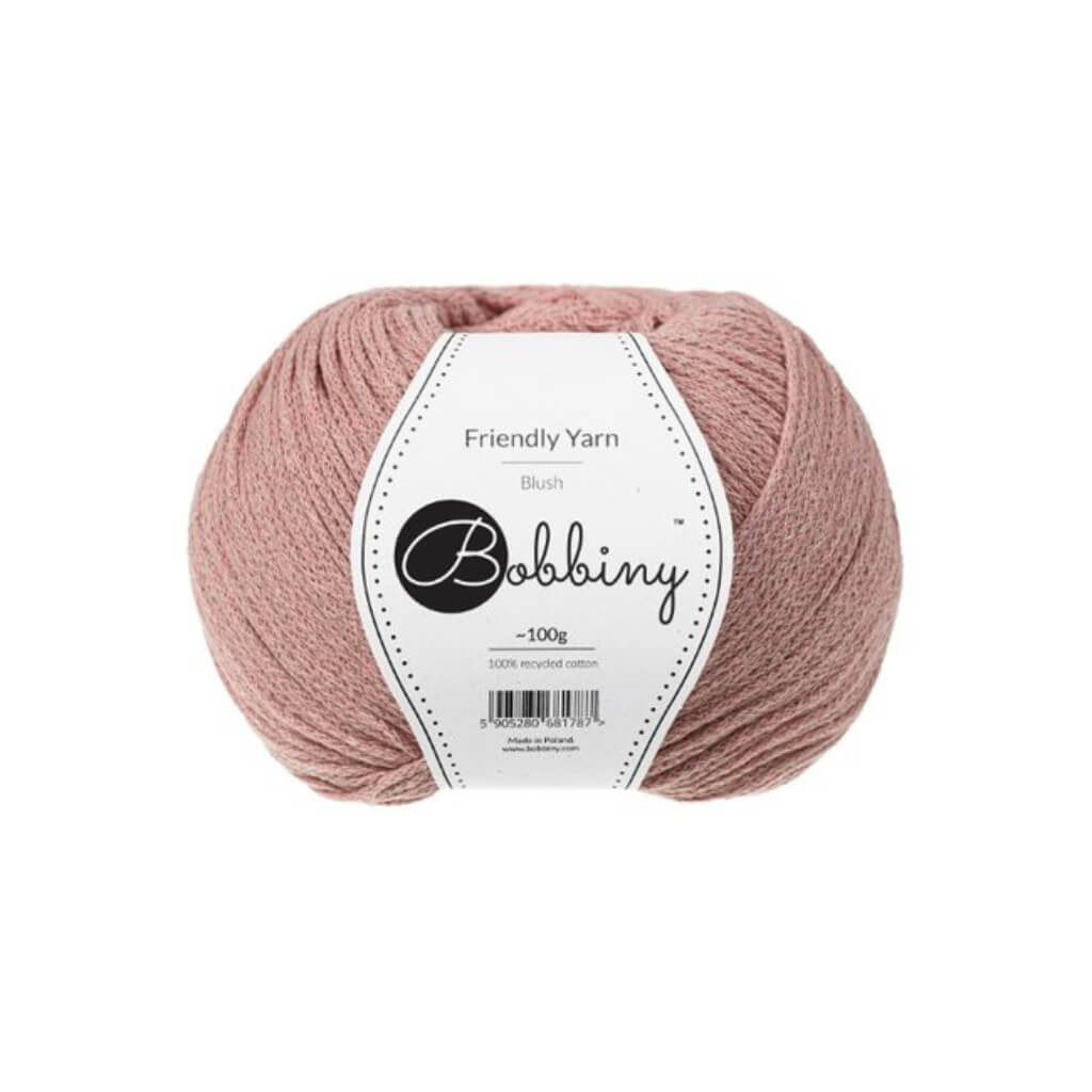 Bobbiny Friendly Yarn, Farbe blush – Baumwolle bei Lieblingsgarn