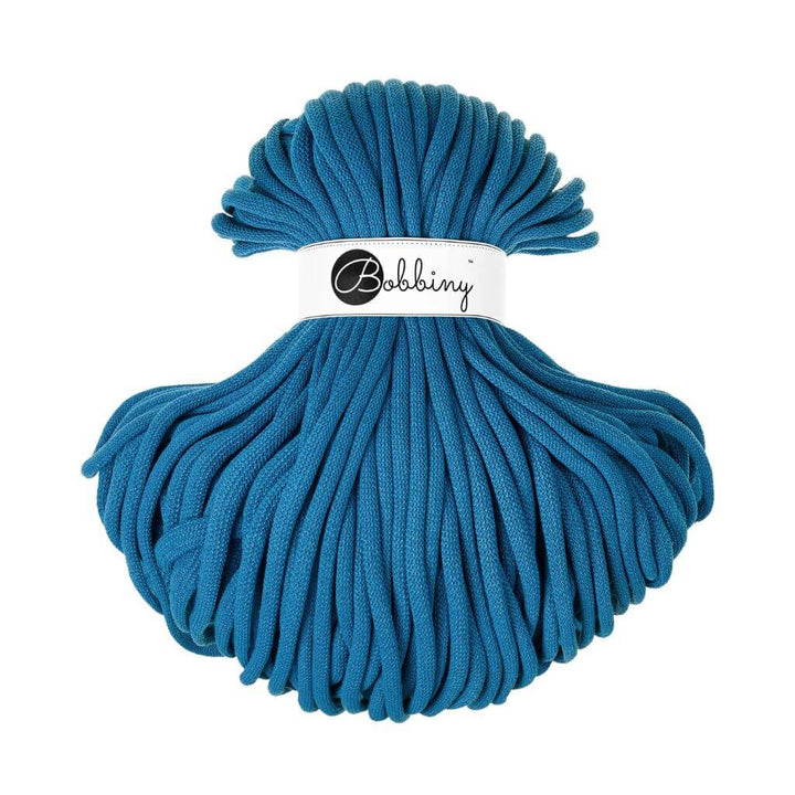 Bobbiny Dopamine Blue Bobbiny 9mm Jumbo Kordel Lieblingsgarn