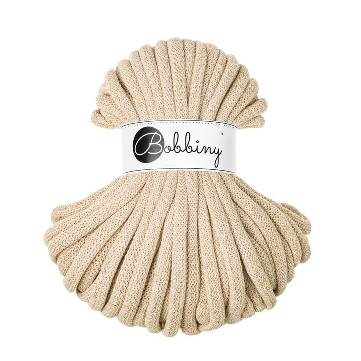 Bobbiny Golden Warm Beige Bobbiny Jumbo Kordel 9 mm x 30 m bei bei bei bei bei bei bei bei Lieblingsgarn