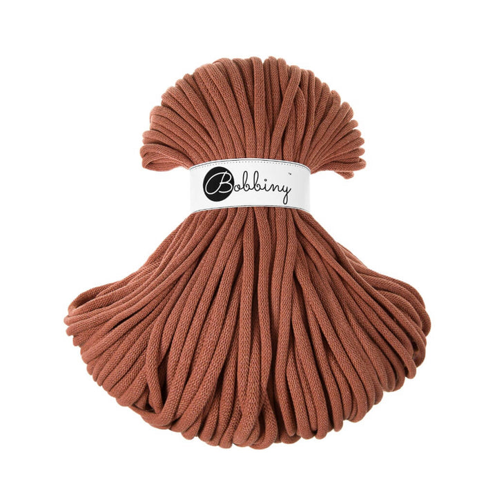 Bobbiny Terracotta Bobbiny 9mm Jumbo Kordel Lieblingsgarn