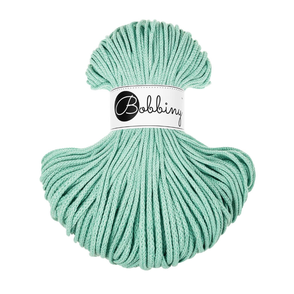 Bobbiny Makramee Jelly Mint Bobbiny Kordel Junior 3mm x 100 m Lieblingsgarn