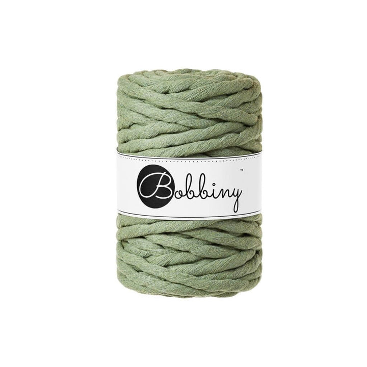Bobbiny Makramee Garn 9mm x 30 m, Farbe Eucalyptus Green – Baumwolle bei Lieblingsgarn