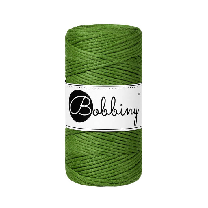 Bobbiny Makramee Garn 3mm, Farbe Moss Green – Baumwolle bei Lieblingsgarn