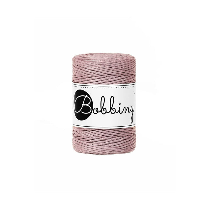 Bobbiny Makramee Garn 1,5 mm, Farbe Mauve – Baumwolle bei Lieblingsgarn