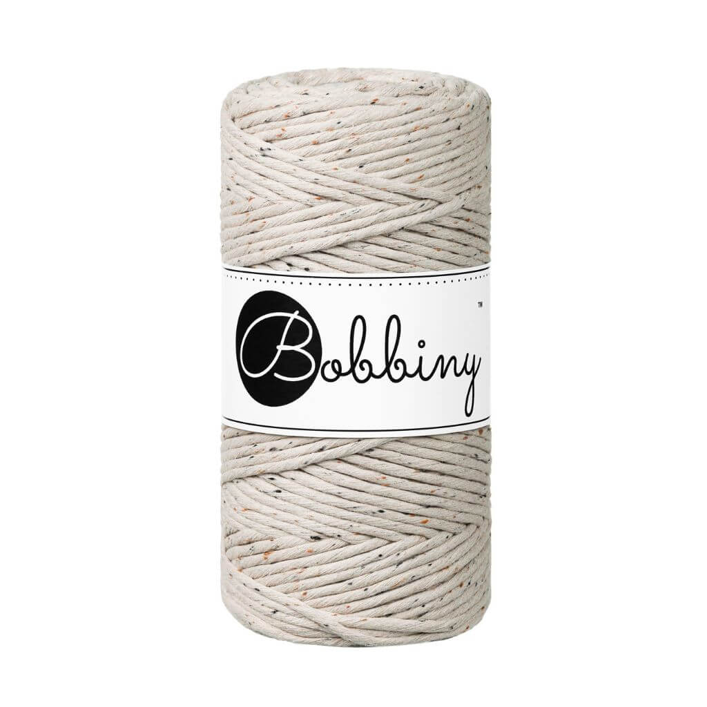 Bobbiny Makramee Garn 3mm, Farbe Leopard – Baumwolle bei Lieblingsgarn