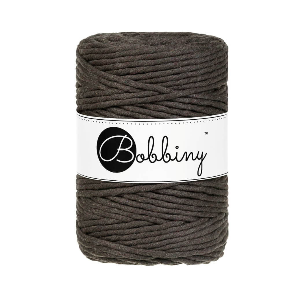 Bobbiny Espresso Bobbiny Makramee Garn 5 mm x 100 m Lieblingsgarn