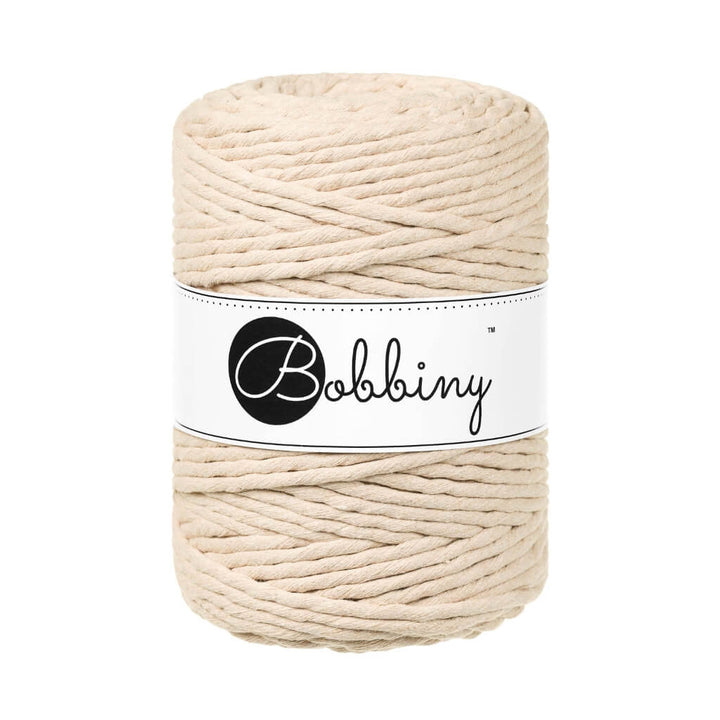 Bobbiny Warm Beige Bobbiny Makramee Garn 5 mm x 100 m Lieblingsgarn