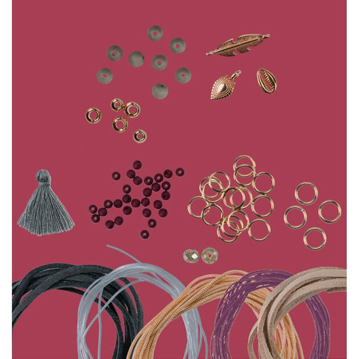 Topp TOPP Boho-Schmuck Love &amp; Peace - Schmuckset bei bei bei bei bei Lieblingsgarn