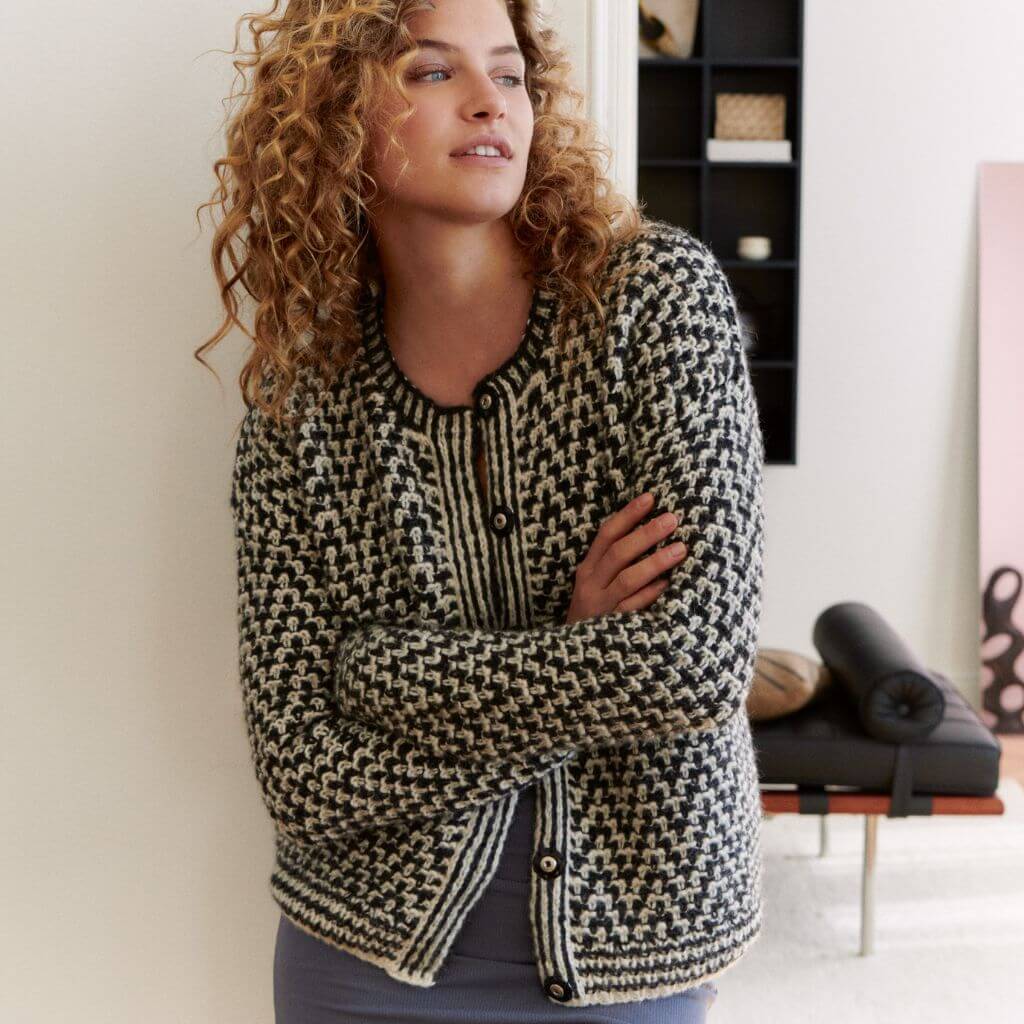 Lana Grossa Pattern Zeitlose Jacke Strickanleitung - Lana Grossa (Heft) bei bei bei bei Lieblingsgarn