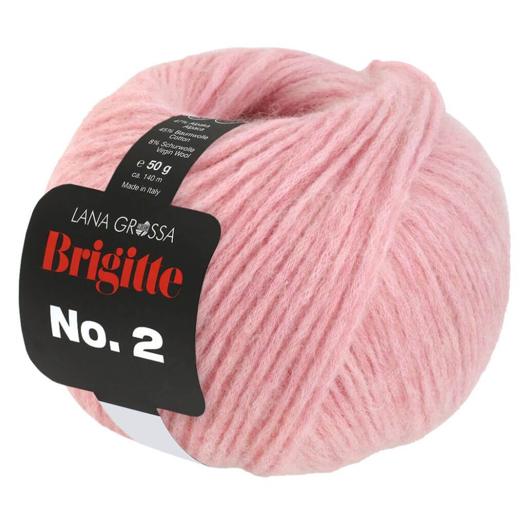 Lana Grossa 54 - Rosa Lana Grossa Brigitte No. 2 50 g Lieblingsgarn