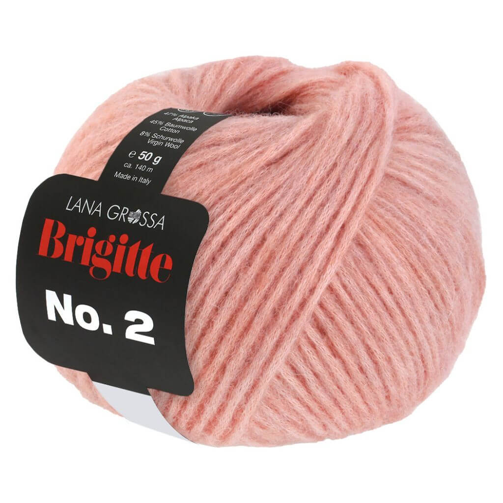 Lana Grossa 55 - Pfirsich Lana Grossa Brigitte No. 2 50 g Lieblingsgarn