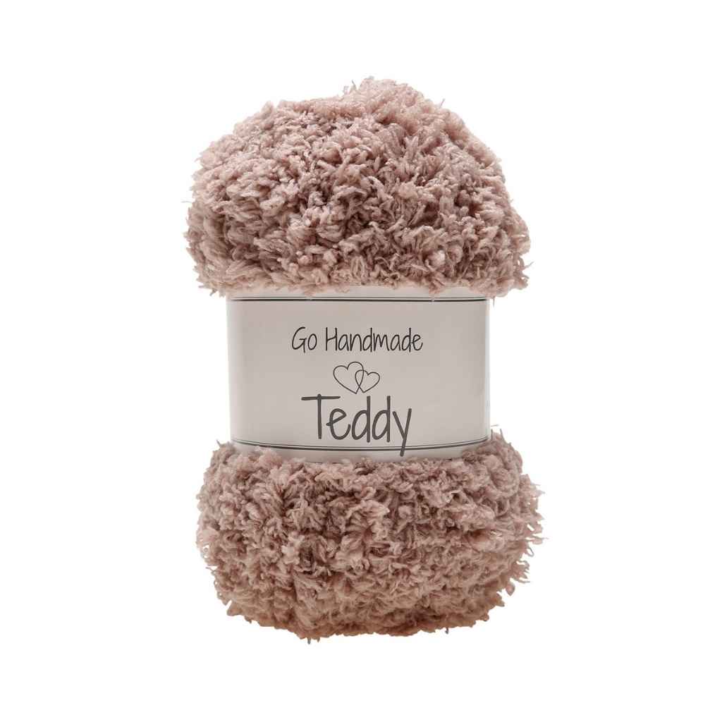 Go Handmade Yarn Teddy, Farbe Brown – Synthetik bei Lieblingsgarn