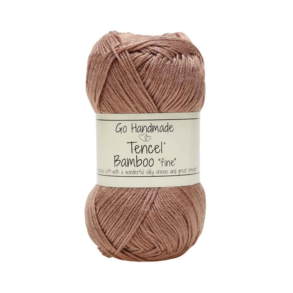 Go Handmade Tencel Bamboo "fine", Farbe Brown – Bambus und Tencel bei Lieblingsgarn