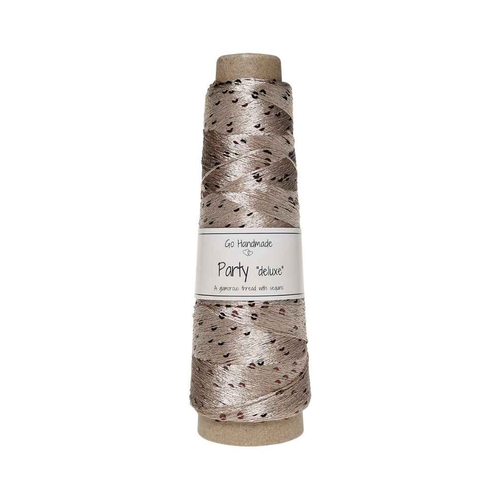 Go Handmade Yarn Party deluxe, Farbe Brown – Synthetik bei Lieblingsgarn