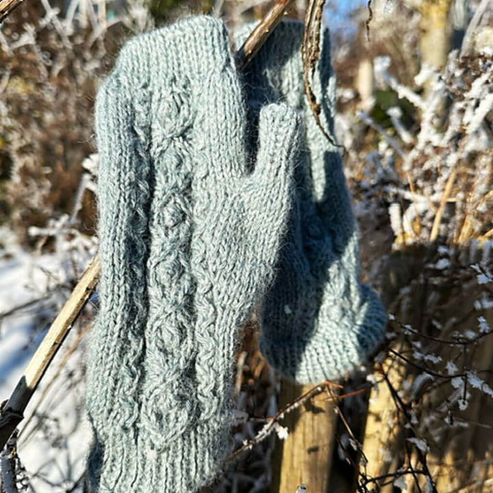 Miene Knits Budburst Mitts Handstulpen Strickanleitung - Miene Knits (PDF) bei bei bei bei Lieblingsgarn