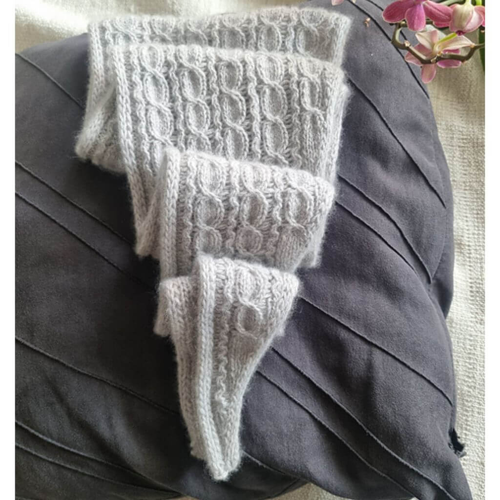 Miene Knits Budburst Scarf Strickanleitung - Miene Knits (PDF) bei bei bei bei Lieblingsgarn