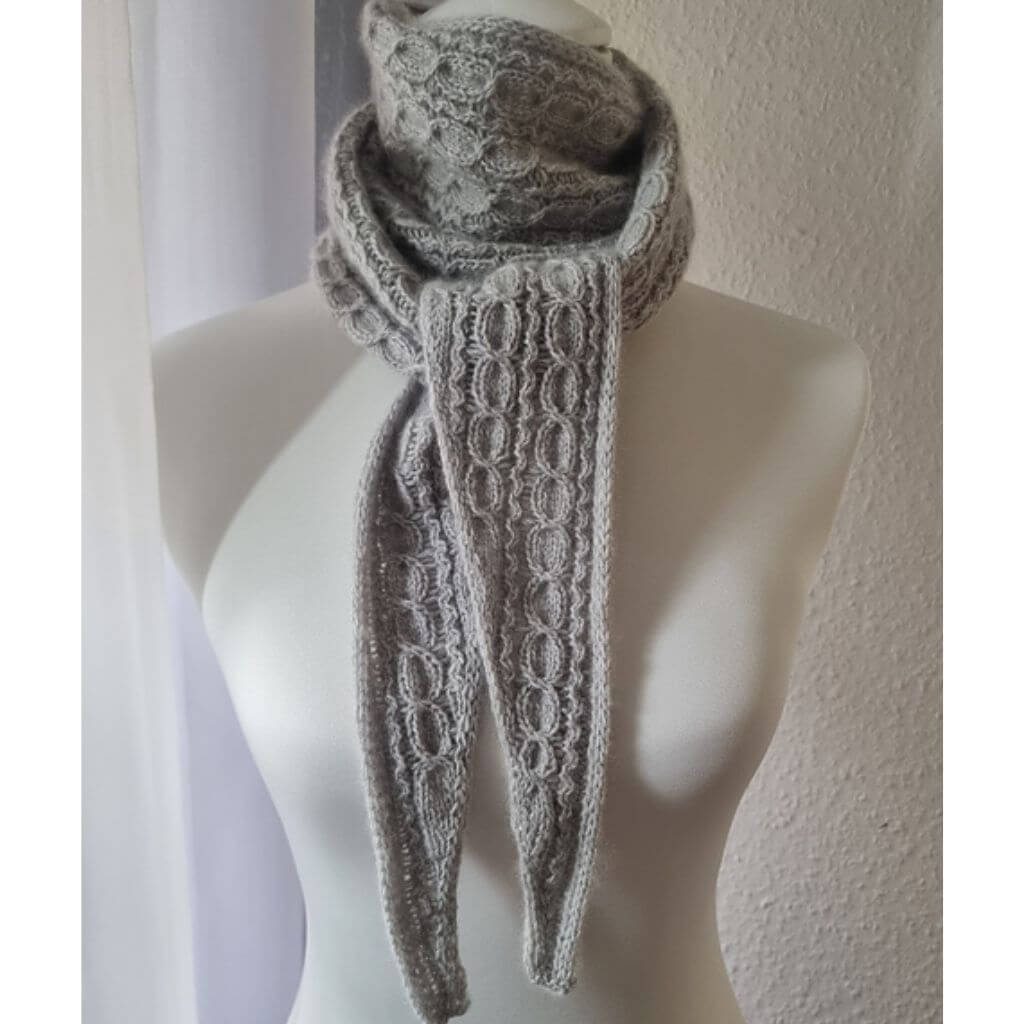 Miene Knits Budburst Scarf Strickanleitung - Miene Knits (PDF) bei bei bei bei Lieblingsgarn